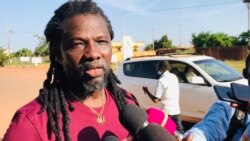 Sam’s K Le Jah, militant de la société civile, Ouagadougou, le 11 octobre 2021