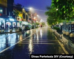 Malioboro di malam hari. (Foto: Courtesy/Dinpar DIY)