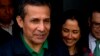 Ollanta Humala y su esposa salen de prisión