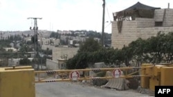 Ulaz u četvrt unutar jevrejskog naselja Kirjat Arba u Hebronu.