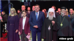 Zvanice na svečanoj akademiji povodom Dana Republike Srpske, u Banjaluci, Bosna i Hercegovina, 9. januara 2020.