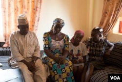 The Mark family is trying to continue with life, three years after two of their relatives were kidnapped by Boko Haram, Abuja, Nigeria, April 12, 2017. (C.Oduah/VOA)