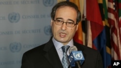 Wakil Menteri Luar Negeri Suriah Fayssal Mekdad menyangkal penggunaan senjata kimia oleh pasukan Suriah (foto: dok).