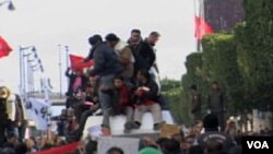 Sa protesta u Tunisu u januaru 2011