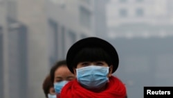 Heavy smog in Beijing