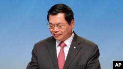 Tư liệu- Ông Vũ Huy Hoàng, nguyên Bộ trưởng Bộ Công thương. 