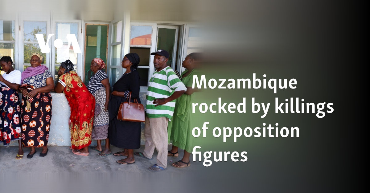 Mozambique rocked by killings of opposition figures