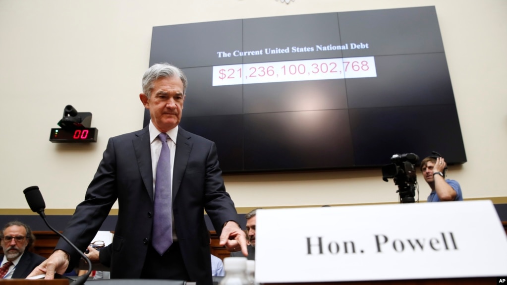 El director de la Reserva Federal, Jerome Powell, en una audiencia en la Casa Blanca, el 18 de julio del 2018.