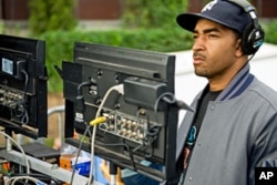 Director ERIK WHITE on the set of Alcon Entertainment’s comedy 'LOTTERY TICKET', a Warner Bros.