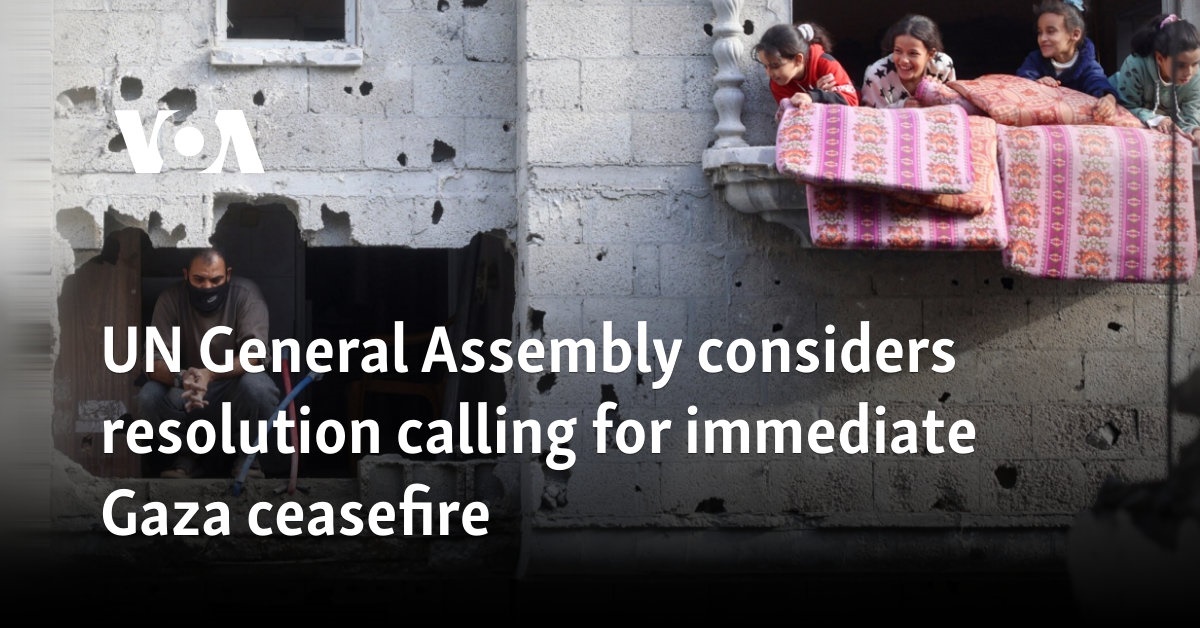 UN Votes for Permanent Gaza Ceasefire