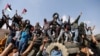 Manifestations massives des Gazaouis à la frontière israélienne 
