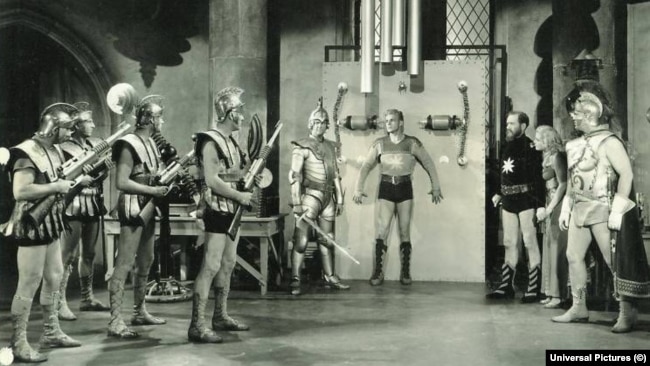 Кадр из фильма «Флэш Гордон» 1936 года