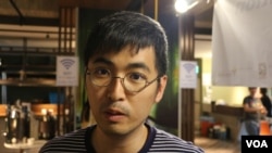 香港雨傘運動領導人周永康（申華拍攝）