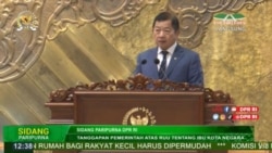 Kepala Bappenas Suharso Monoarfa menyebut pembangunan IKN sesuai dengan visi Indonesia di 2045 yang ingin menjadikan perekonomian Indonesia menjadi lima besar di dunia. (VOA)