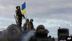 Picha ya Maktaba ikionyesha wanajeshi wa Ukraine.