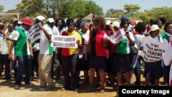 FILE: Teachers say they want to meet government officials to discuss salary deductions. (Photo: ZIMTA)
