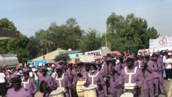 Les fanfares municipales à N'Djamena, le 1er novembre 2021.
