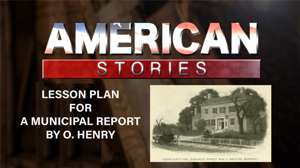 a municipal report essay ohenry