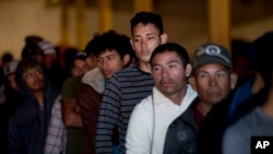 Гондурасские мигранты. Тихуанa, Мексика, 18 декабря 2018