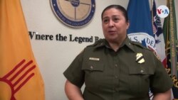 Gloria Chávez, Jefa de la Patrulla Fronteriza en El Paso, Texas, conversó con la VOA