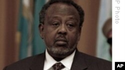 Le Président djiboutien Ismael Omar Guelleh au sommet des pays de l'IGAD à Addis Ababa, le 14 Juin 2008.