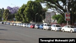 Zimbabwe Tumbling Economy - Fuel Lines