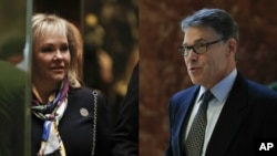 Mary Fallin û Rick Perry bi Trump re kom dibin