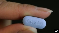 Gilead Science's Truvada combination antiretroviral pill that's taken once daily.