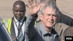 جرج بوش در زامبیا