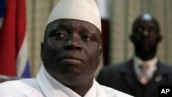 Le président gambien Yahya Jammeh, Banjul, Gambie, septembre 2006