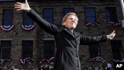 La candidata presidencial demócrata para el 2020, la senadora Elizabeth Warren anunció su postulación desde un sitio histórico en Lawrence.