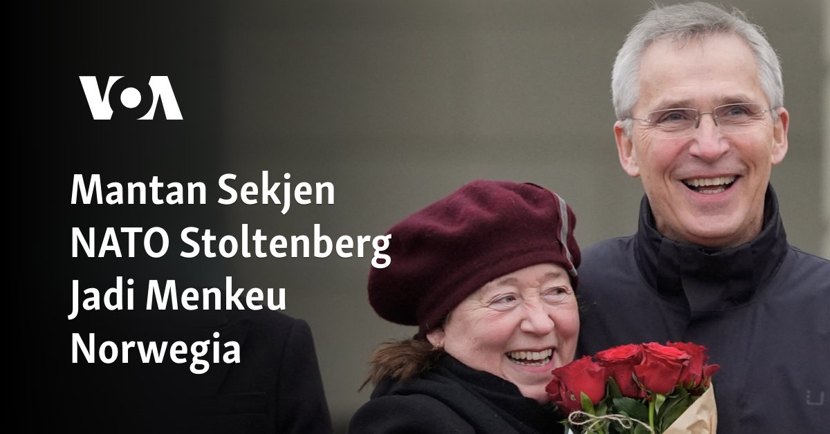 Mantan Sekjen NATO Stoltenberg Jadi Menkeu Norwegia