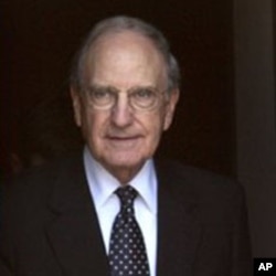 US Mideast envoy George Mitchell (file photo)