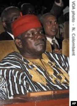Former Liberian warlord now Senator Prince Y. Johnson
