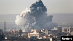 “伊斯蘭國”激進分子圍攻敘利亞城市科巴尼。