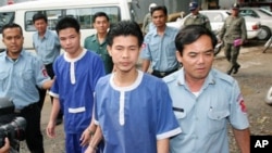 An Appeals Court judge on Thursday, April 12, 2007, upheld the Phnom Penh Municipal Court's ruling in 2005, which sentenced Born Samnang and Sok Sam Oeun to 20 years each in jail for the 2004 shooting death of Chea Vichea, who headed Cambodia's Free Trade