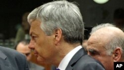 Didier Reynders, le ministre des affaires étrangères de la Belgique