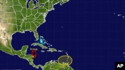 Hurricane Rina is expected to hit Mexico's Yucatan peninsula by Friday.