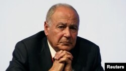 Le secrétaire général de la Ligue arabe Ahmed Aboul Gheit, à Rome, le 1er décembre 2016.