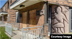 Willert Park Courts in Buffalo, an example of modern design, was the first public housing project in New York State to have African American residents. (Joe Cascio)