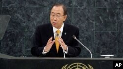 联合国秘书长潘基文 （资料图片）
