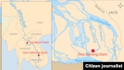 don-sahong-dam-map