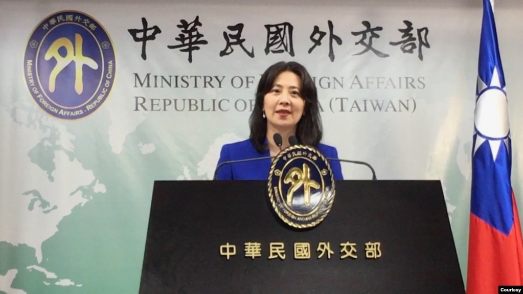 台湾外交部发言人欧江安（资料照）(photo:VOA)