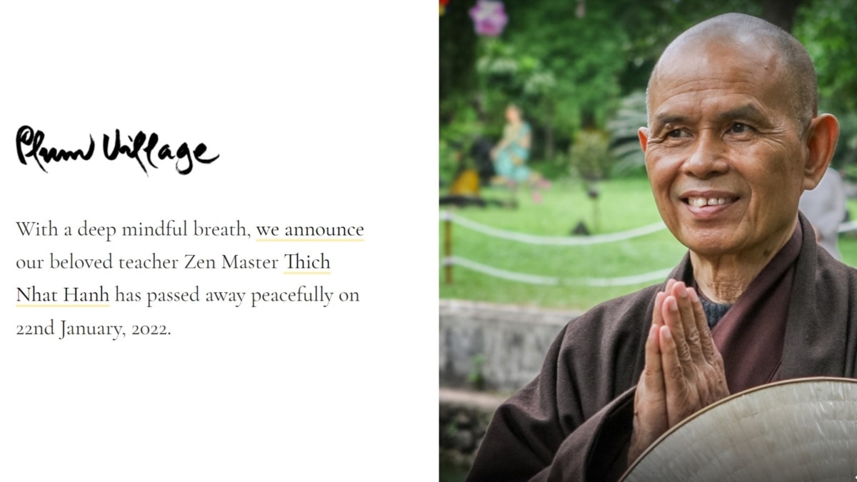 Thiền Sư Thích Nhất Hạnh - Người điềm đạm nhất thế giới: Dành cả cuộc đời  cho
