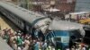بھارت: ریل گاڑی اور ٹریکٹر ٹرالی میں تصادم، 10 افراد ہلاک