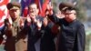 北韓領導人金正恩慶祝平壤黎明街建成