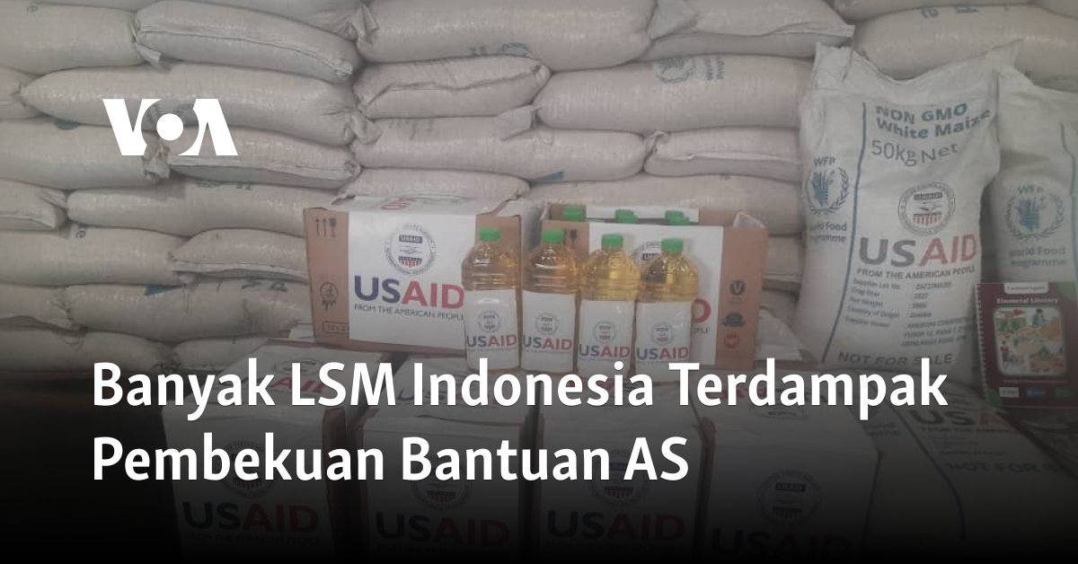 Banyak LSM Indonesia Terdampak Pembekuan Bantuan AS