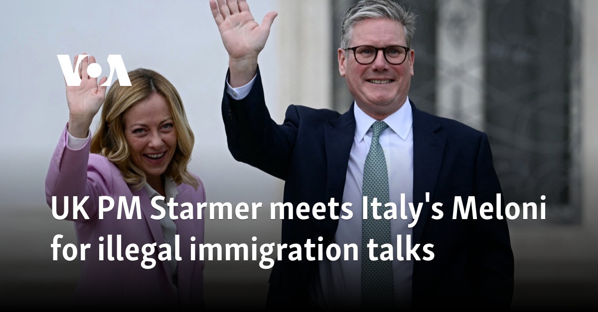 Starmer, Meloni Discuss Migration Policies in Rome