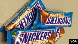 Perusahaan Mars juga menarik permen Snickers (foto: dok).