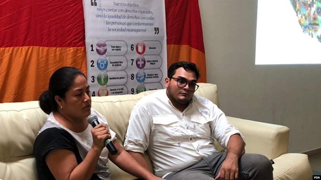 Bayron Estrada, estudiante nicaraguense excarcelado que denunció maltratos a miembros de comunidad gay en su país. Foto: Daliana Ocaña.